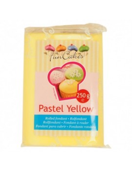 Pâte à sucre pastel yellow...