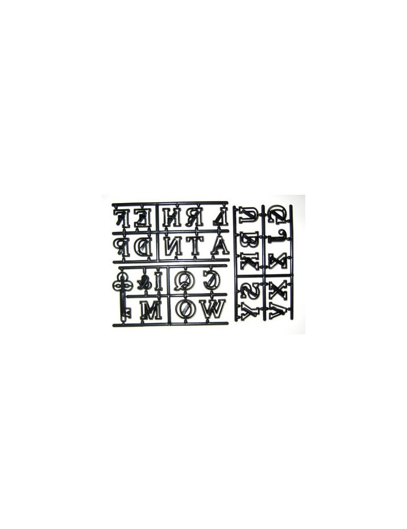 Emporte pièce patchwork alphabet et clef