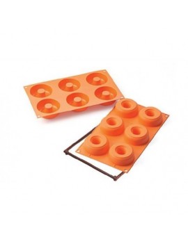 Moule silicone 6 Donuts