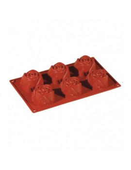 Moule silicone 6 Roses