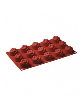 Moule silicone 15 Roses