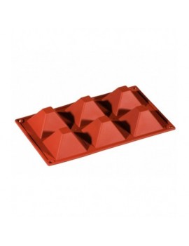 Moule silicone 6 Pyramides